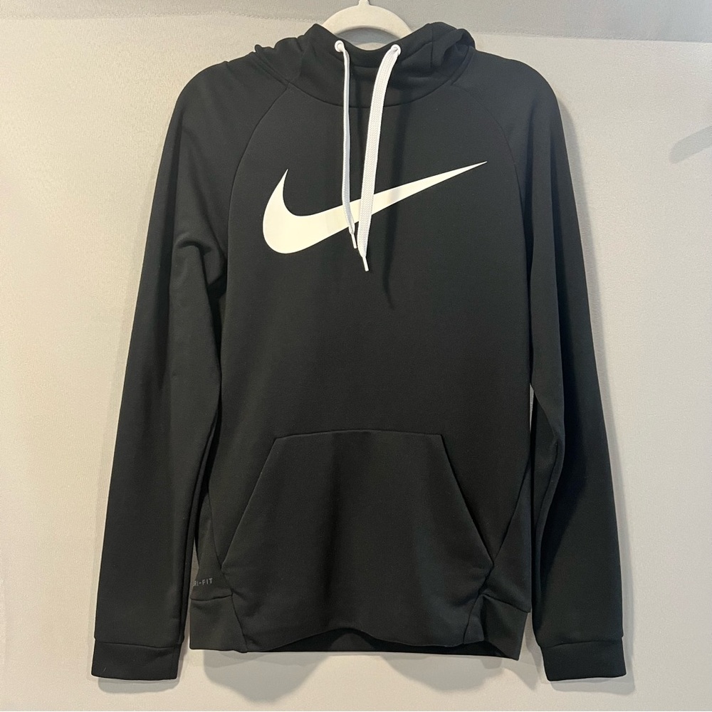 Nike Black and White Men's Hoodie